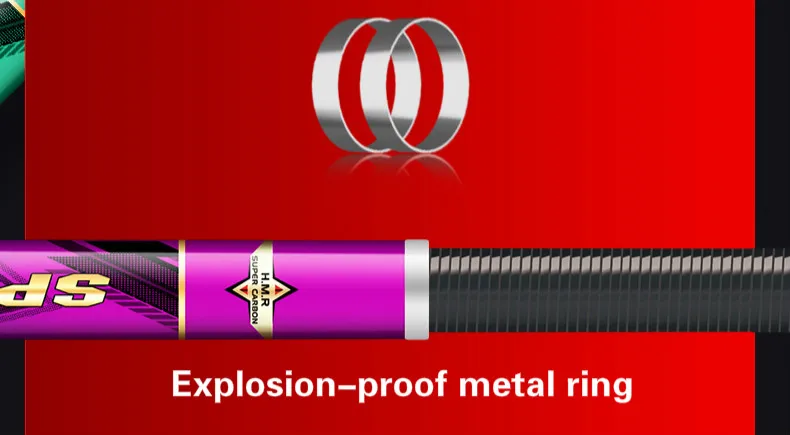 Anillo de metal a prueba de explosión para mayor durabilidad y seguridad