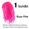 1 bundle rose pink