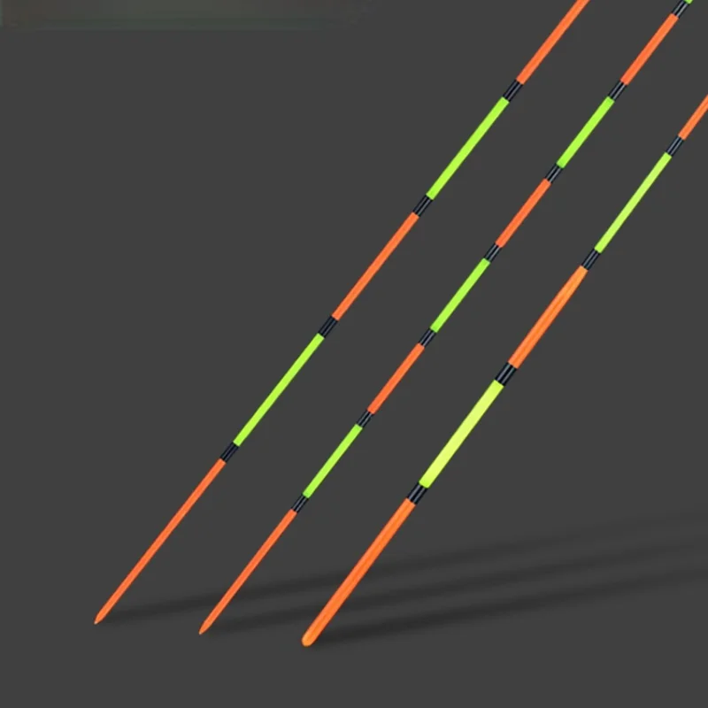 Flotador de pesca de fondo de alta sensibilidad y llamativo conjunto de nanoflotador de Cola gruesa, carpas de policarbonato ligero - imagen 5