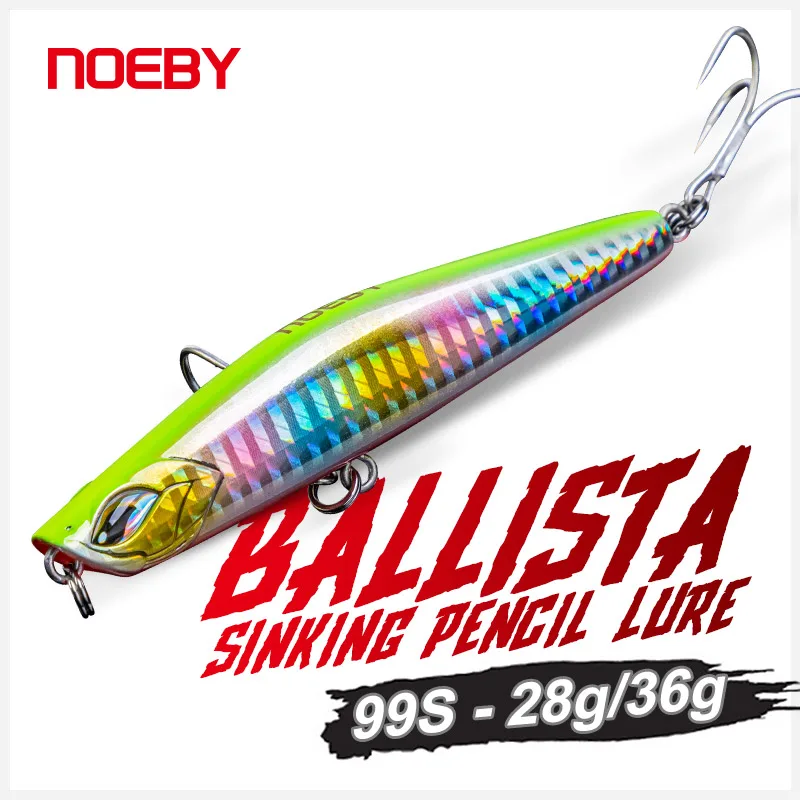 Noeby Ballista Pencil – Señuelo hundimiento 99mm para lubina costera - imagen 3