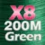X8-200M-GREEN