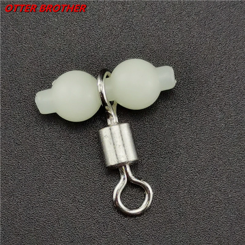 Conector giratorio de Pesca de 3 vías, Accesorio luminoso de alta calidad, 20 unids/lote - imagen 4