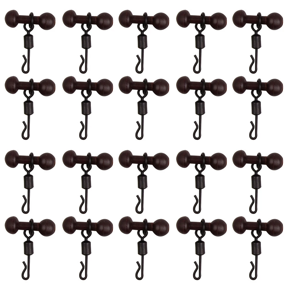 Juego de aparejos de pesca de carpa, cuentas Chod ligeras, aparejos giratorios de cambio rápido para pesca de carpa Heli, 10 unidades - imagen 3