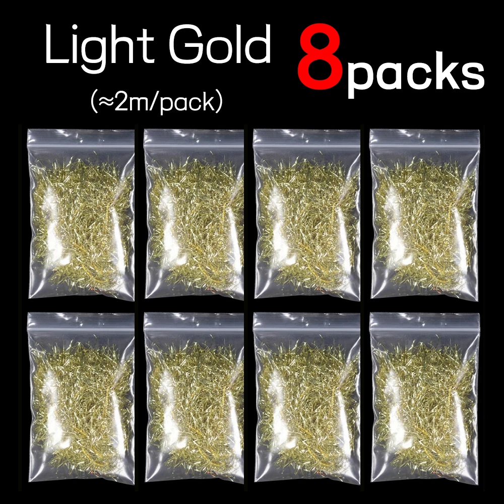 8 bags Light Gold