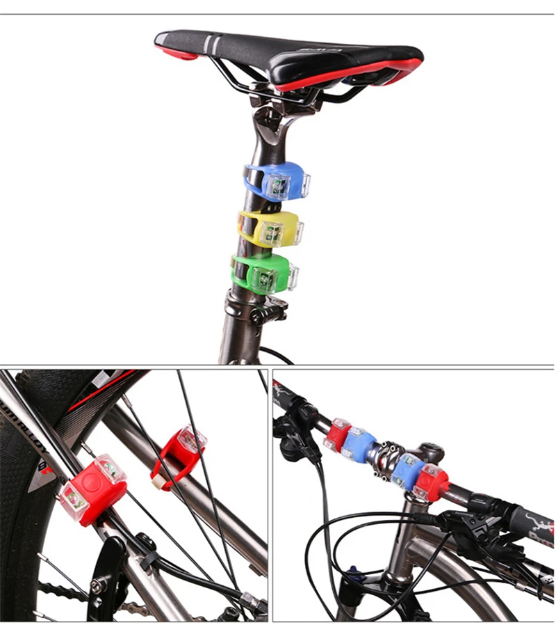 Mejore su experiencia de ciclismo con estos coloridos accesorios para bicicletas duraderos