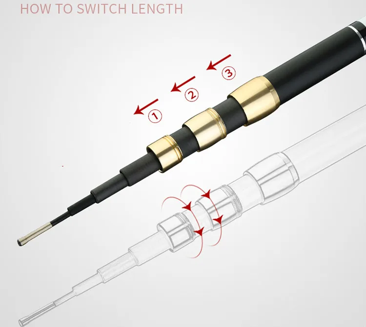 Cambie fácilmente la longitud de su herramienta con simples pasos