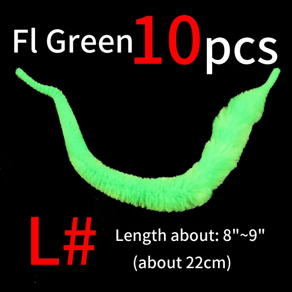 10pcs  fl green