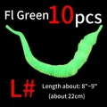10pcs  fl green
