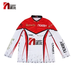 Noeby Camisa de pesca manga larga – secado rápido anti-fricción