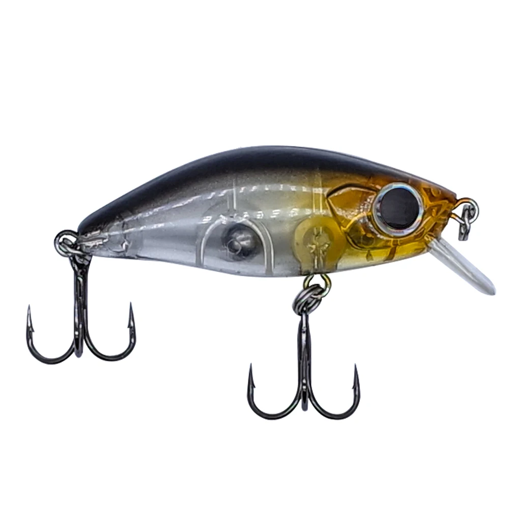 Señuelo de pesca WATERBOY Mini Minnow, 3,5 cm, 2,2g, hundimiento lento, 4,3 cm, 4,2g, Fat Beagle Shad Crank Peche, cebo duro de tamaño pequeño, nuevo - imagen 4
