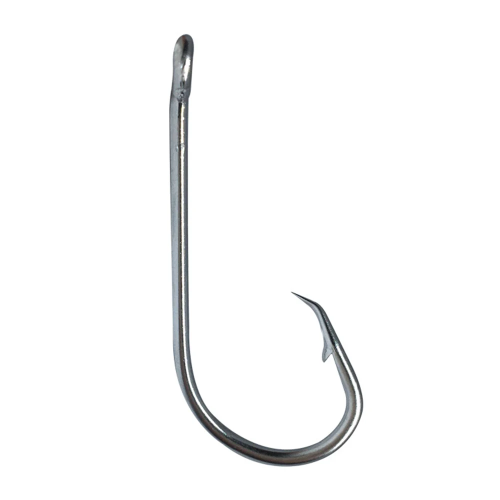 DORISEA-anzuelo de pesca en el mar, accesorio de acero inoxidable, circular, tiburón largo, 39977, 10/0 - 14/0