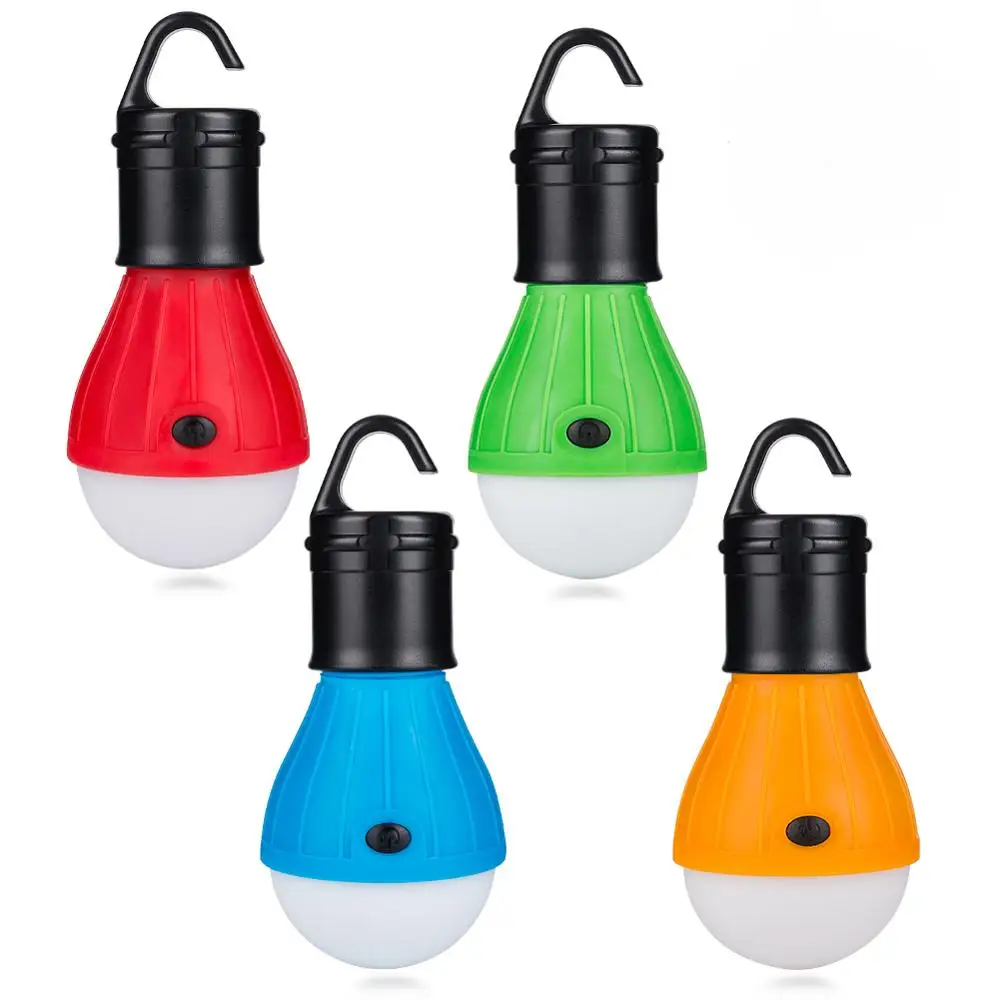 Lámpara de tienda de campaña de emergencia, bombilla LED de luz blanca suave, lámpara portátil de ahorro de energía para exteriores, senderismo y Camping - imagen 3