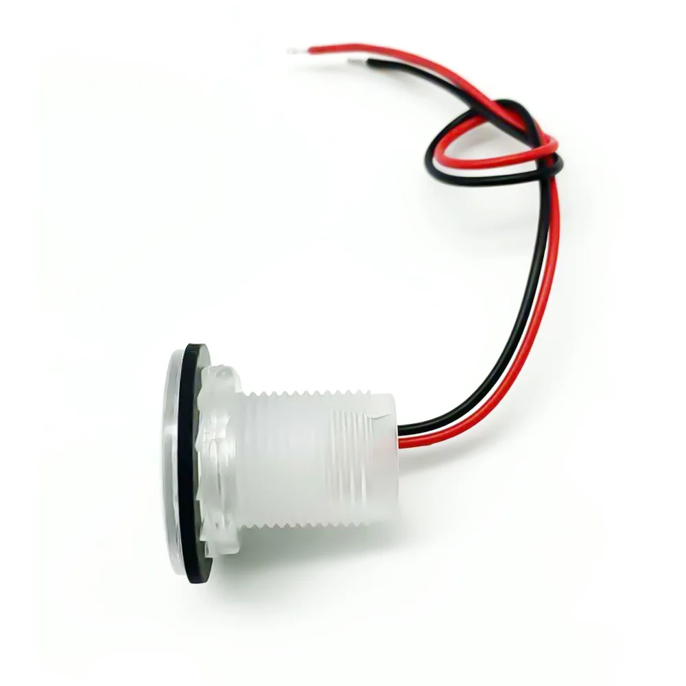 Luz subacuática para tanque de cebo, 4 uds, sumergible, RV, 12V, luz LED azul Livewell, IP68, accesorios para barcos marinos - imagen 4