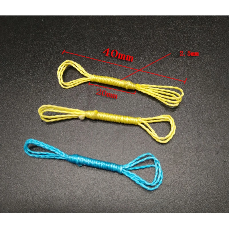 30 Uds. Cuerda de dardo de pesca para accesorios de tiro de catapulta de caza al aire libre de goma 1745 - imagen 3