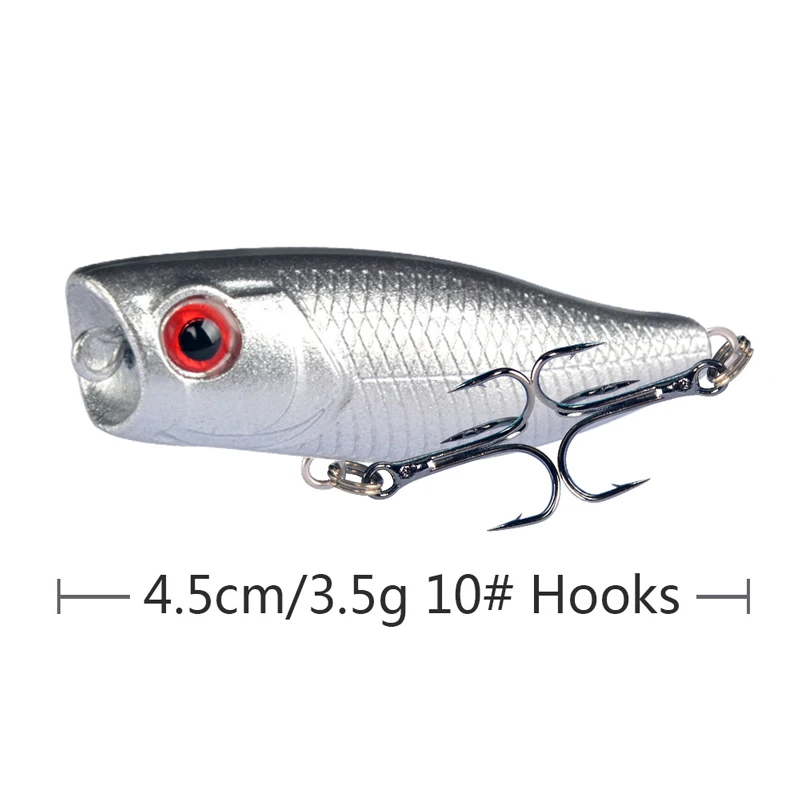 Topwater-señuelo de Pesca japonés, aparejos de Pesca de 3,5g, lápiz de 45mm, Realis, Jerkbait, Swim Crankbait, Whopper Plopper, Trolling, nuevo