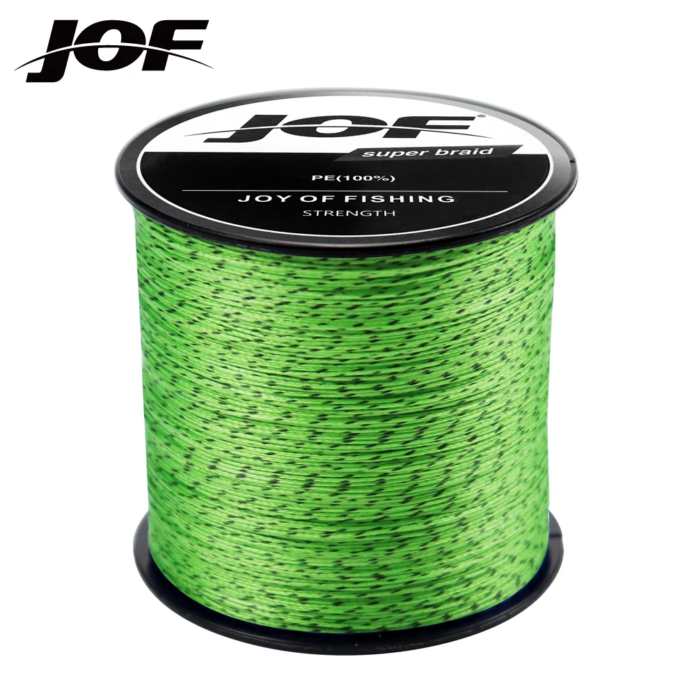 JOF-línea de pesca de 8 hebras japonesas superfuertes, multifilamento trenzado de PE de 1,0 M, 22-88lb, 8,0-300mm, 0,18 #-0,50 #, nuevo - imagen 2