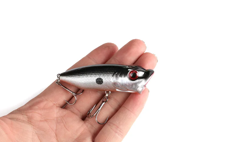 Señuelo de Pesca de calidad japonesa, cebo flotante poco profundo, piscardo de 65mm y 11g, Isca Artificial, pargo de lubina, 1 ud. - imagen 4