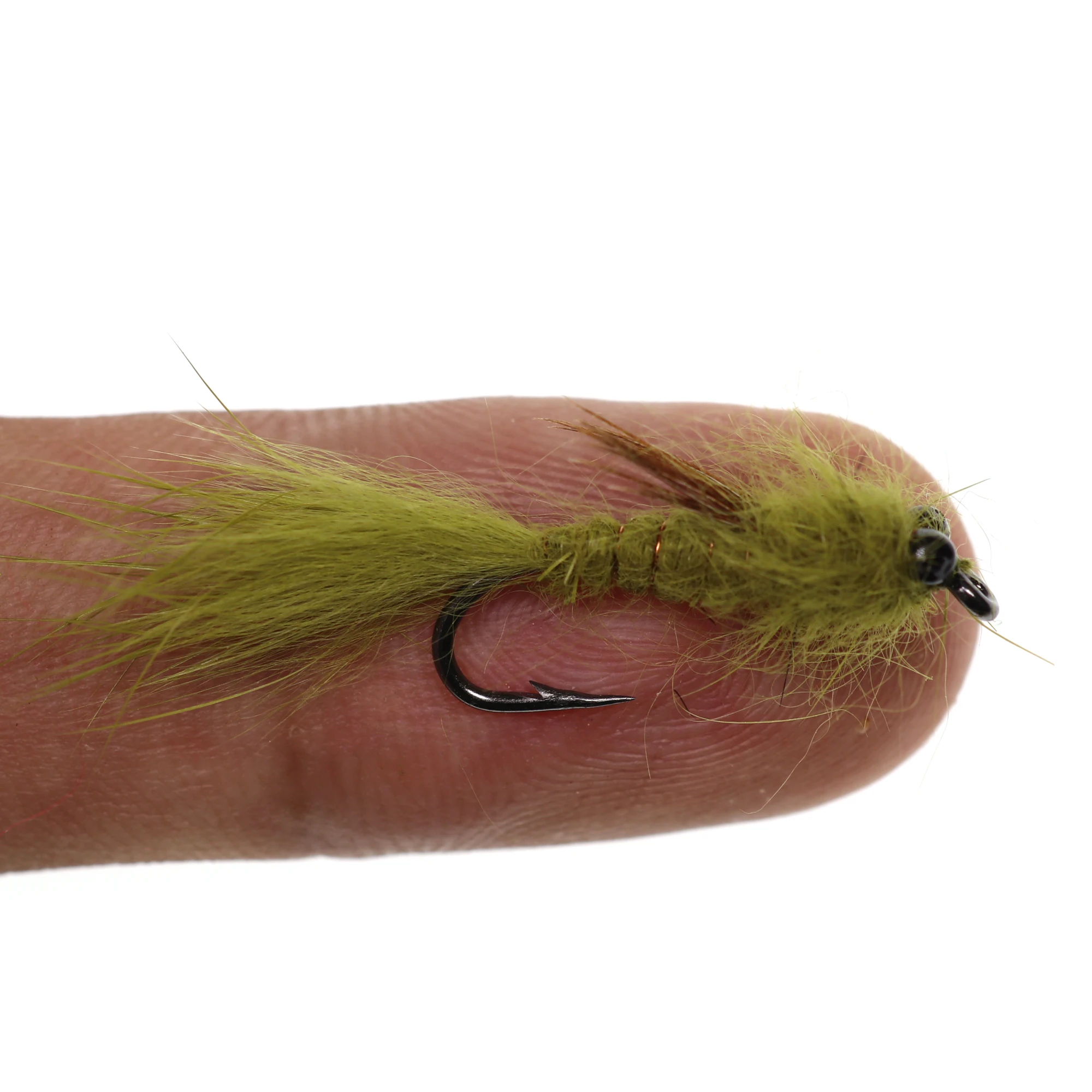 Bimoo-señuelo de libélula para pesca, aparejos de pesca con mosca de trucha, ninfa, Streamer, Damselfly, 4 piezas, #10 - imagen 3