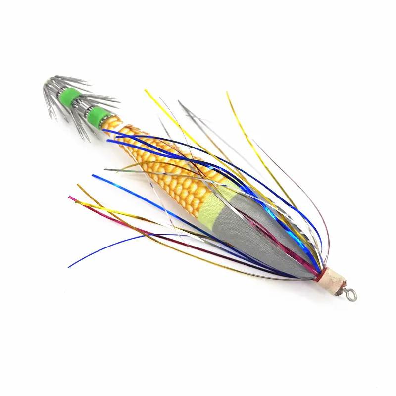 Plantillas de calamar luminosas con anzuelo, señuelo de pesca, pulpo, sepia, Jigging, Wobbler, 7G, 10,5 cm, 10 piezas - imagen 3