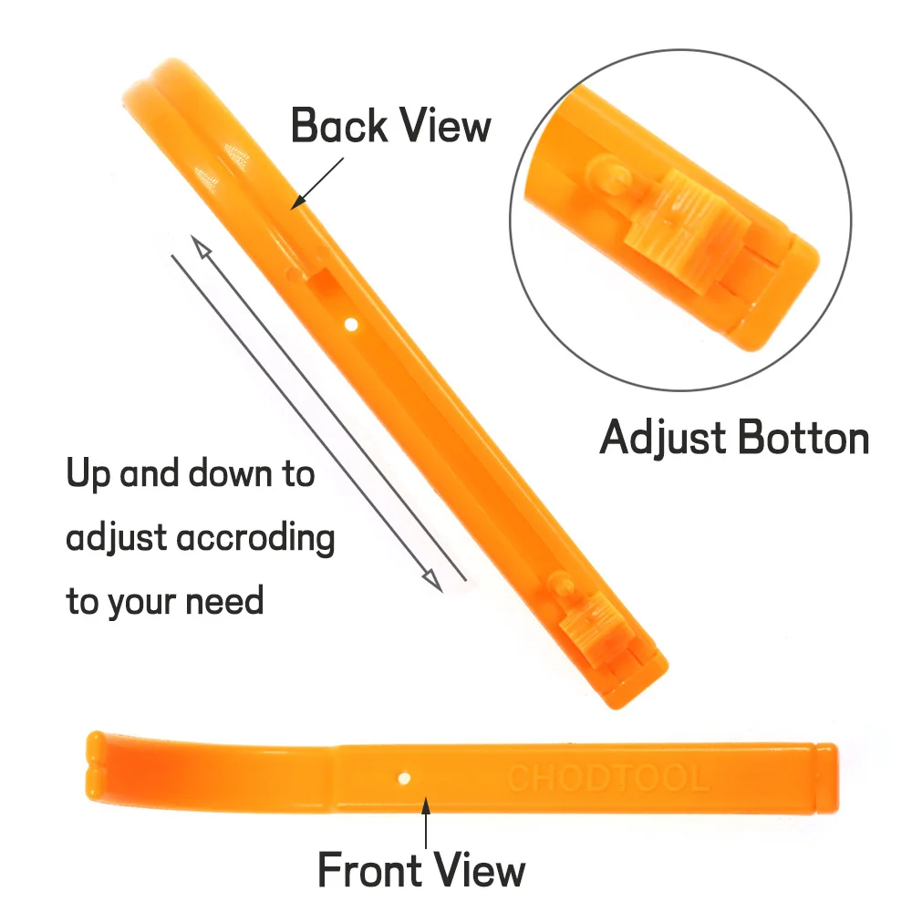 Bimoo-accesorios de pesca de carpa naranja, herramienta de fabricación de aparejo Chod para carpa y calibrador de pelo, extractor de nudos, 1 ud. - imagen 5