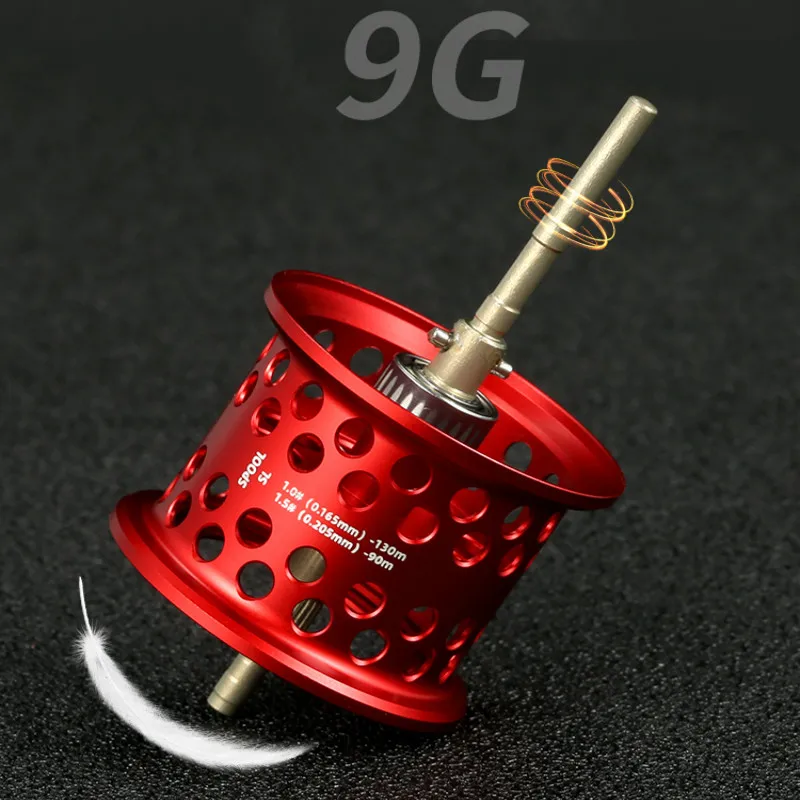 Carrete De Pesca con sistema De alarma, accesorio con ruedas De Metal, arrastre máximo De 5KG, 6,5: 1 - imagen 4