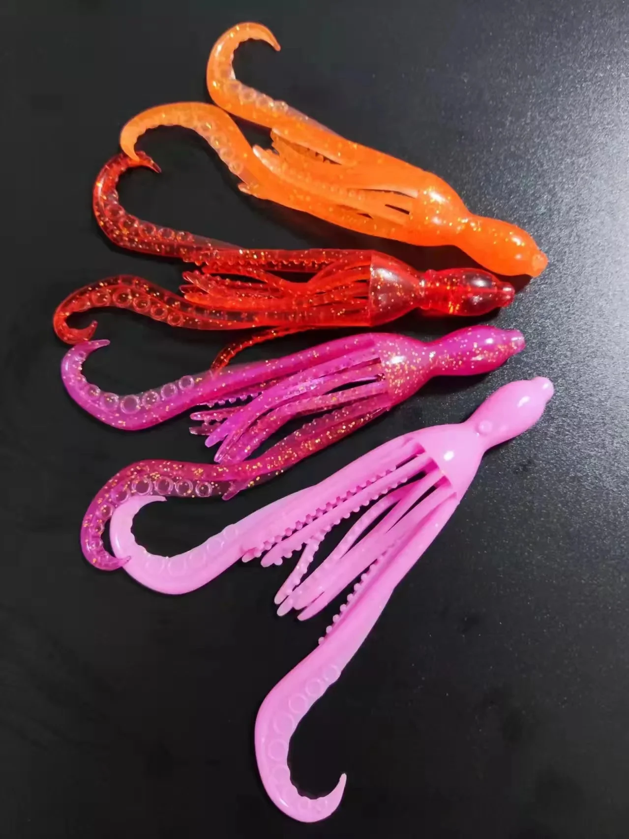 JINHONGKANG-señuelo suave de Pesca, cebo de calamar de pulpo, Material TPR, Wobbler, aparejos flotantes, 3,9g, 20 unidades por lote