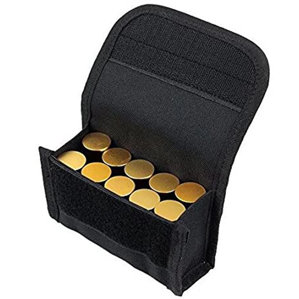 Bolsa redonda Molle para cartuchos de munición, soporte de recarga para cartuchos de munición de calibre 12/20G, 10 unidades - imagen 2