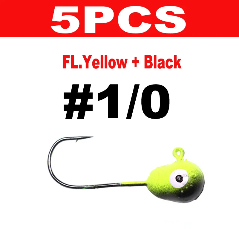 5PCS 1l0Yellowblack
