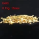 500Pcs Color Gold