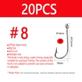 20pcs  Size 8