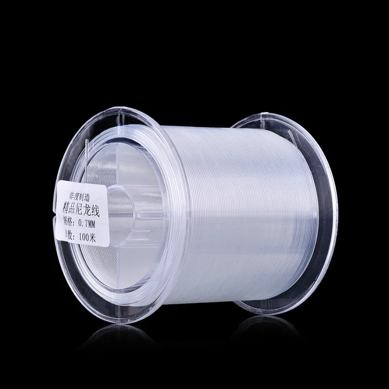 Línea de Pesca de carpa, aparejos de Pesca de 100m, Extra gruesa, 0,6/0,7/0,8/0,9/1,0mm, línea de esturión gigante, Accesorios de Mar - imagen 4