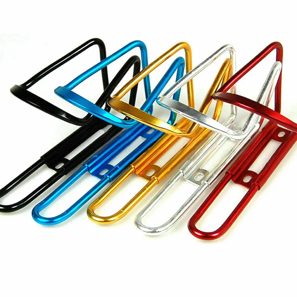 Coloridos soportes para botellas de agua para bicicletas para un viaje elegante y funcional