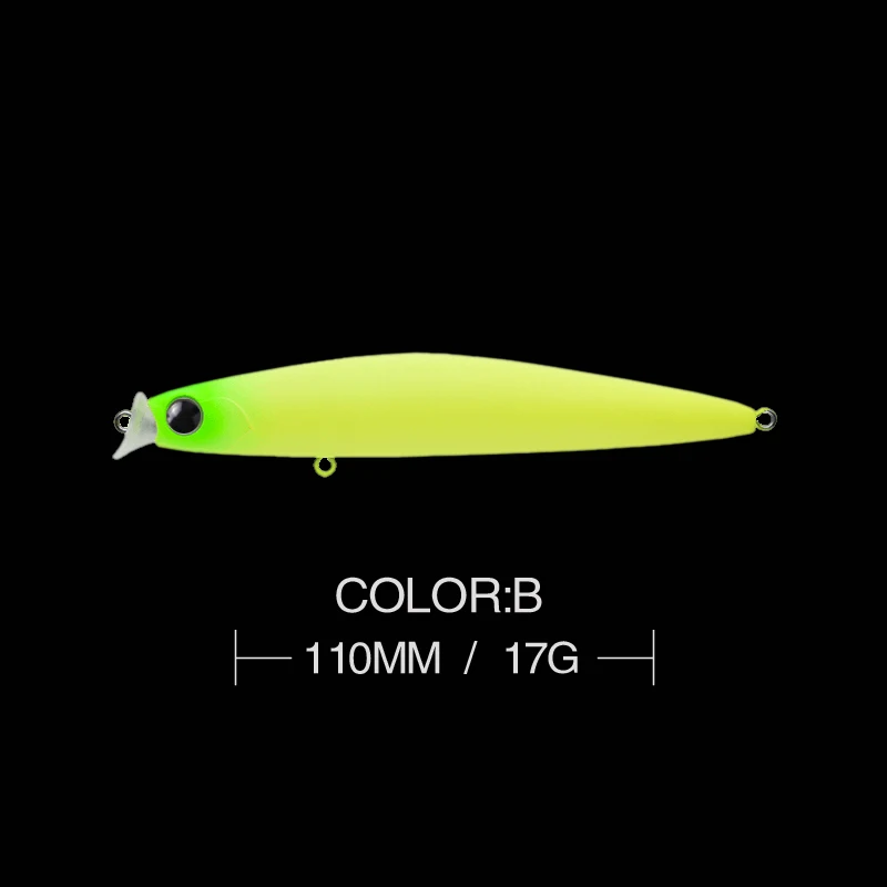 Señuelo de Pesca Topwater vobler 2021 de alta calidad, 110mm, 17g, cebo tipo lápiz, Señuelos de Pesca Wobblers para Crankbait, Pesca - imagen 4