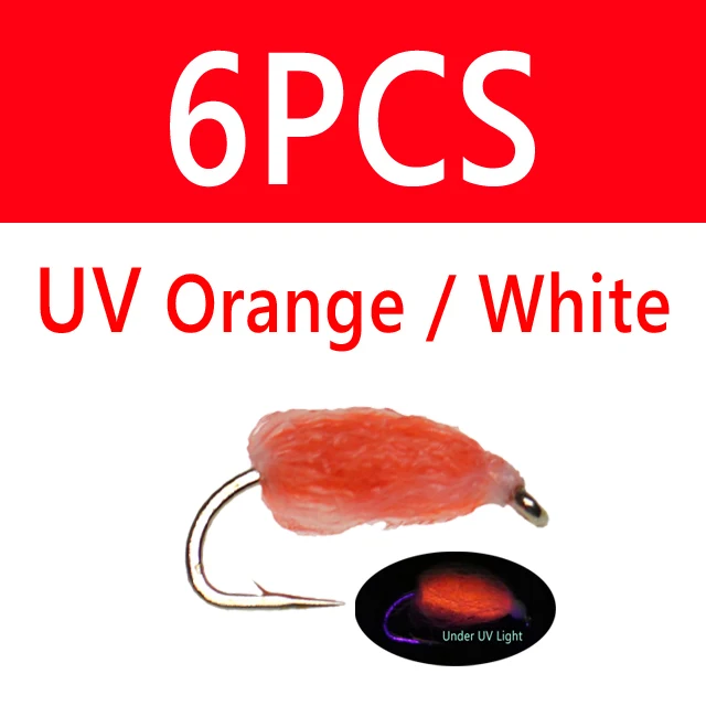 6pcs UV Oge l White