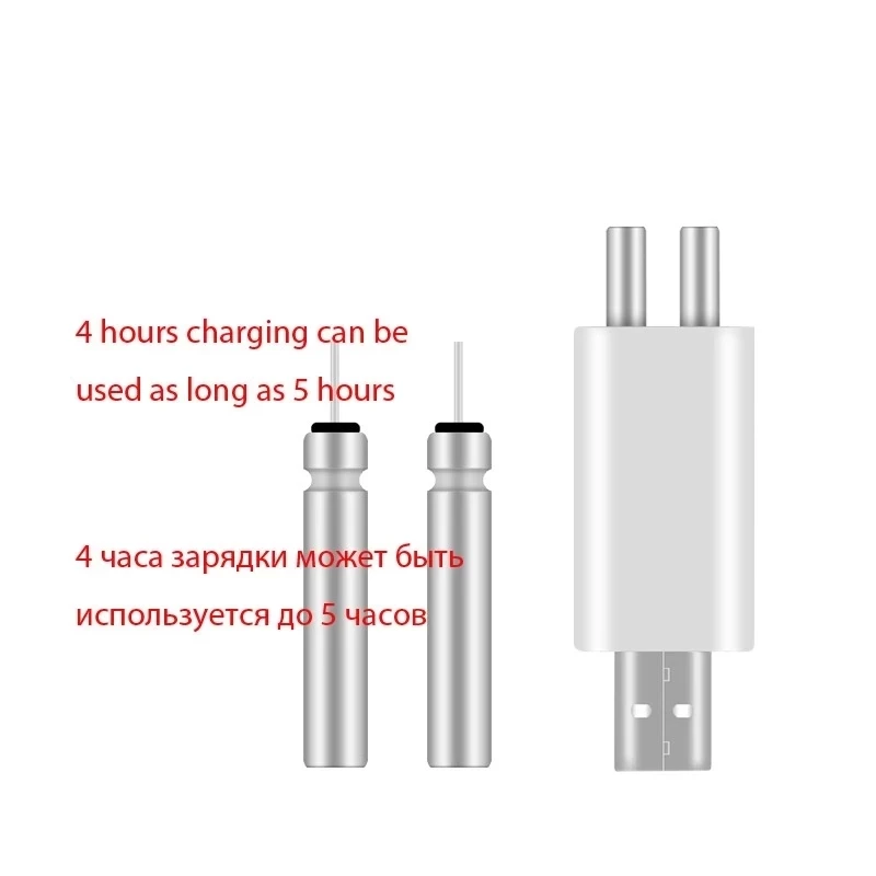 Flotador de pesca eléctrico recargable CR425, batería para boya de pesca LED, accesorios, traje para dispositivos de carga USB - imagen 4