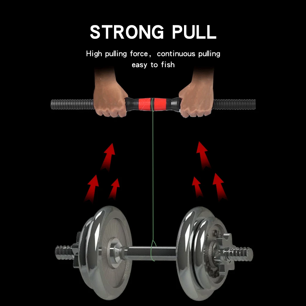 Angryfish-sedal de pesca trenzado de 4 hebras, resistente al desgaste, 100m, 11 colores, línea Super PE, pez de fuerte resistencia - imagen 5