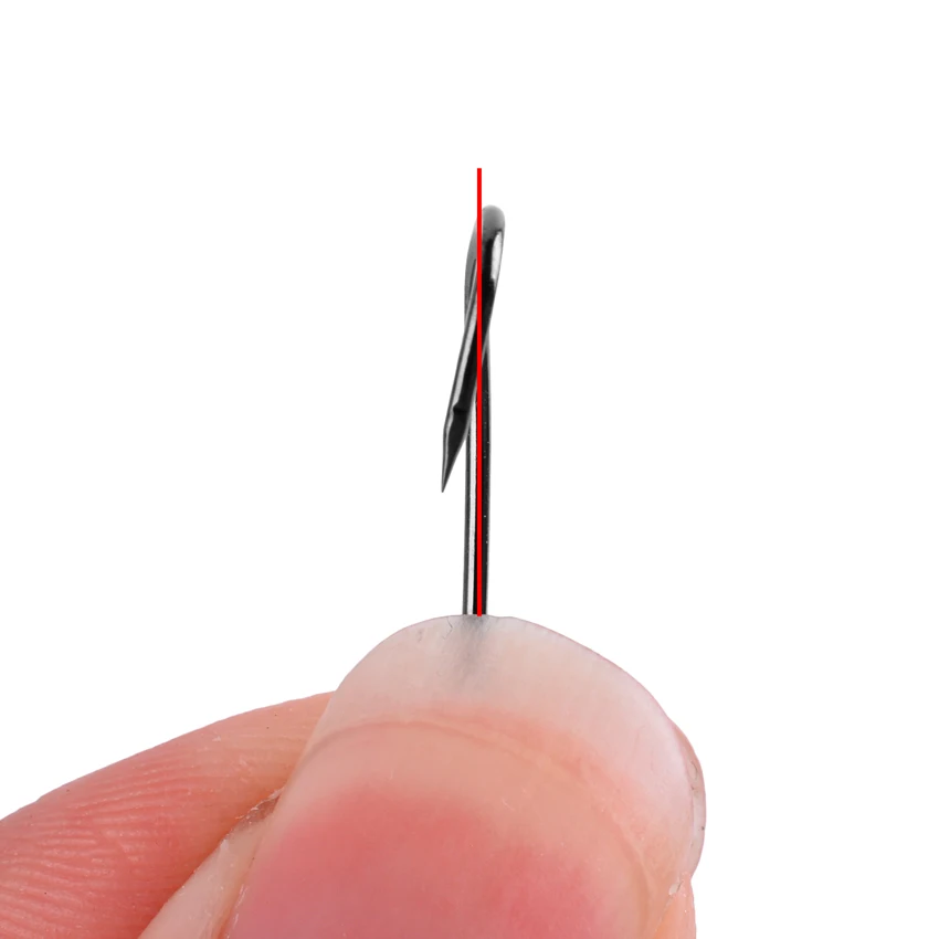 Anzuelo de pesca con cabeza de plantilla, anzuelos de agua dulce, Carpfishing Pond Carpe, accesorios de aparejos con caja, 100 Uds. - imagen 4