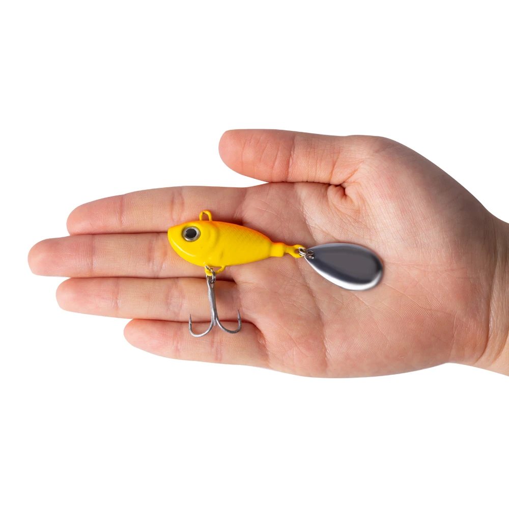 Hunthouse-señuelo de pesca de plantilla de Metal, cebo duro que se hunde, Jigging giratorio, 40mm, 35g, agua salada, lubina, Lucio, aparejos de pesca - imagen 4