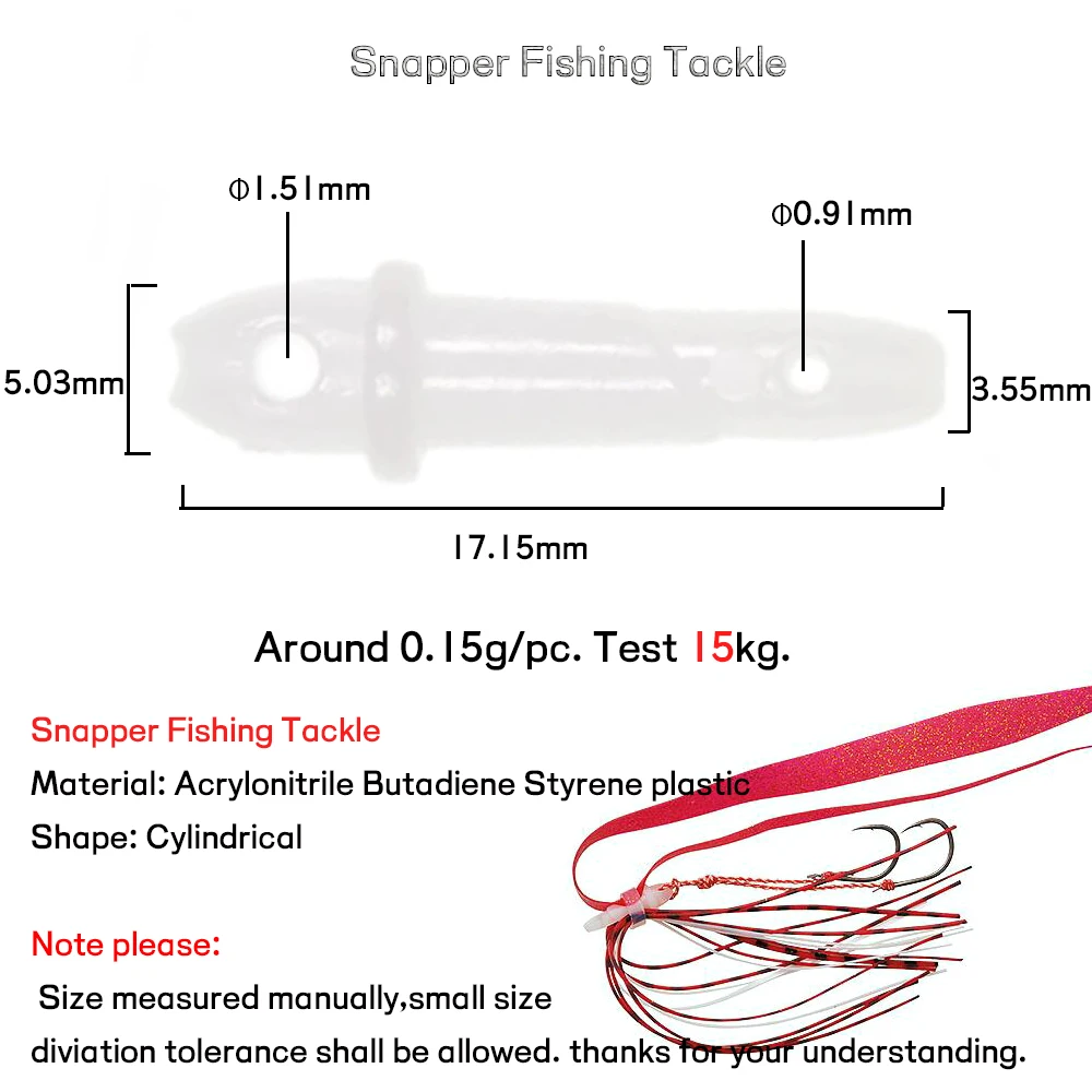 Wifreo 50 Uds anzuelos de asistencia Jig piezas deslizantes aparejos de pesca de agua salada pargo faldas de silicona y lazo de goma accesorios de piezas fijas - imagen 3