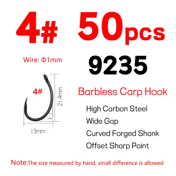 50pcs size 4 9235