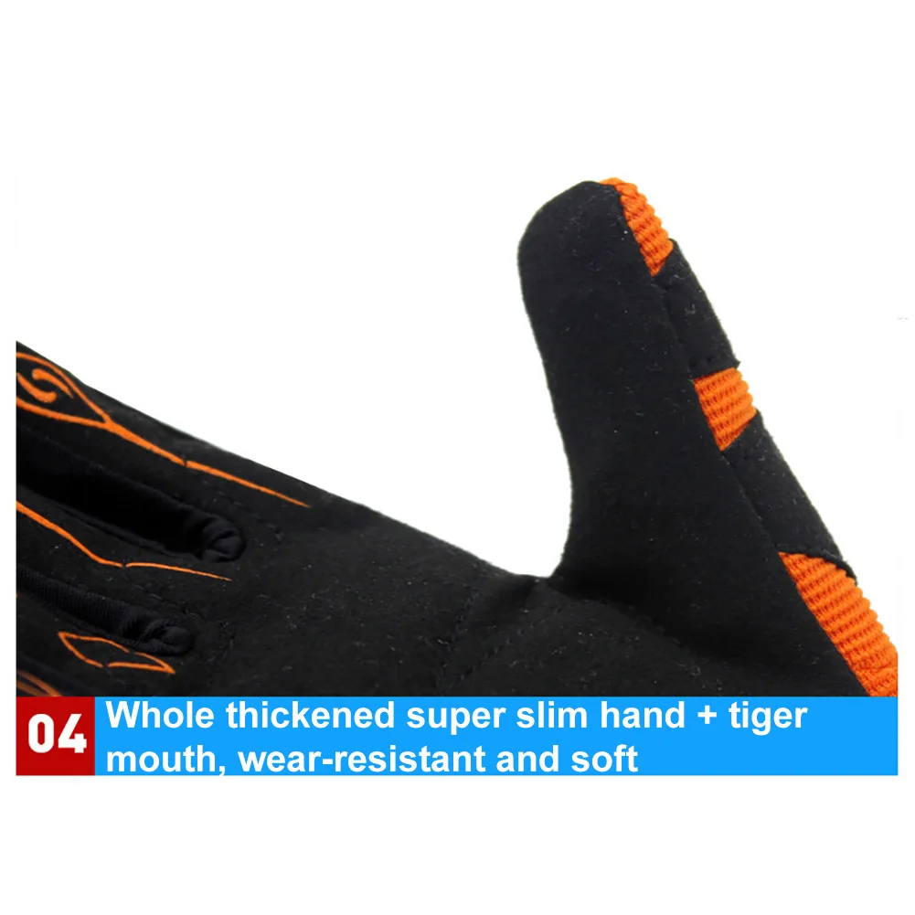 Guantes ciclismo niño impermeables – Dedo completo antideslizante multideporte - imagen 5