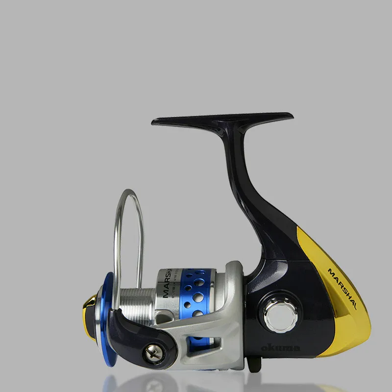 Okuma-carrete De Pesca giratorio 5,0: 1, 6 + 1BB, rueda lejana, potencia De arrastre De 15KG, rueda De Pesca en roca - imagen 5
