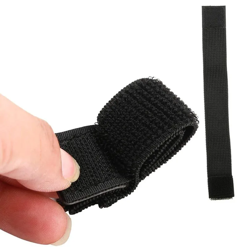 2 unids/set de pesca de punta de la varilla de la cubierta superior ampliable de pesca de punta de la varilla Protector + barra corbatas cinturón pesca accesorios - imagen 5