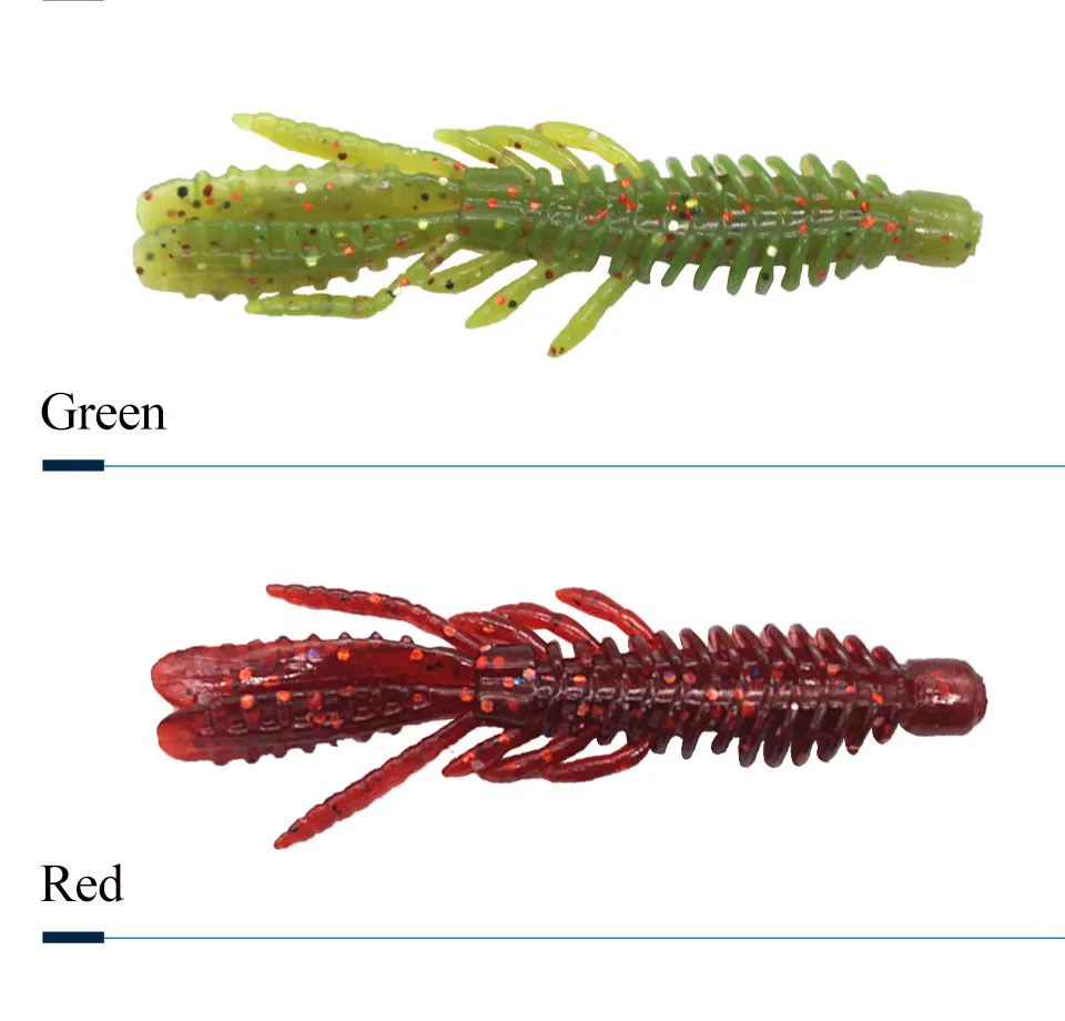 Opciones de cebo colorido para entusiastas de la pesca