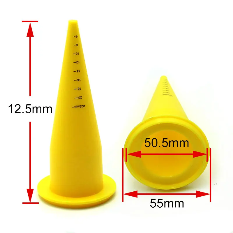 Accesorios de pesca de carpa, Boilie Gun, boquillas de repuesto, Material para carpa, alimentador de aparejos de pesca gruesos, 4 piezas - imagen 2