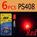 6PCS  PS408 Red