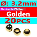 20pcs golden 3.2