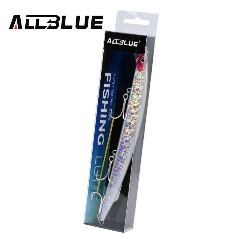 ALLBLUE SPRINT 195S se hunde Minnow Longcast pesca Jerkbait atraer 195mm 35G de la costa agua salada del mar bajo aparejos cebo Artificial - imagen 5