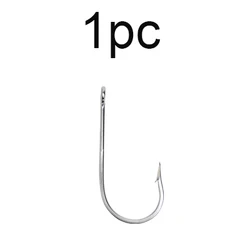 Anzuelo Tiburón 18/0 Acero Inoxidable para Pesca Mayor y Atún