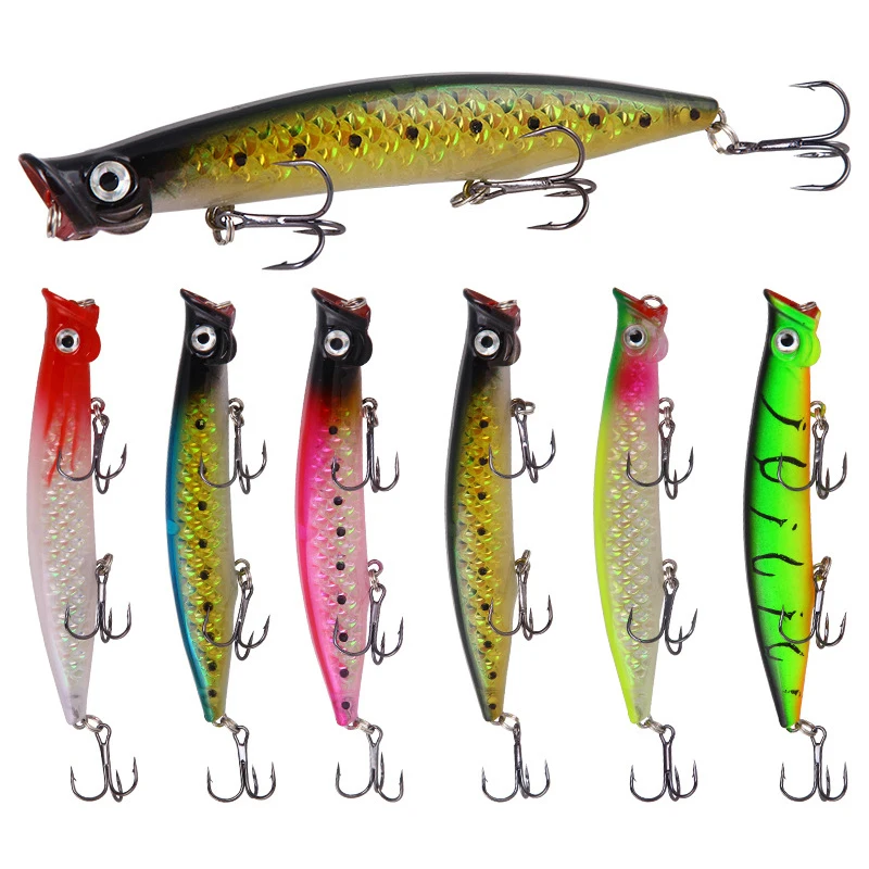 Señuelos de Pesca de pececillos, cebo duro Artificial de 11cm, 13g, aparejos de pesca de perca de Lucio, 1 unidad - imagen 3